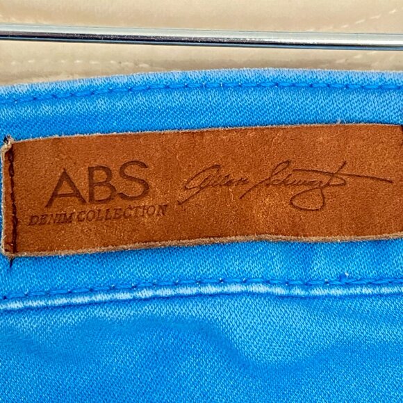 ABS Allen Schwartz Ankle Jeans Powder Blue Size 31 - Picture 4 of 11